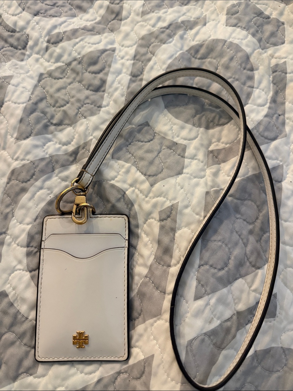 Tory Burch landyard/card holder